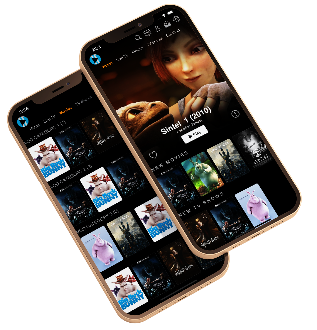 OTR Player on iPhone and iPad